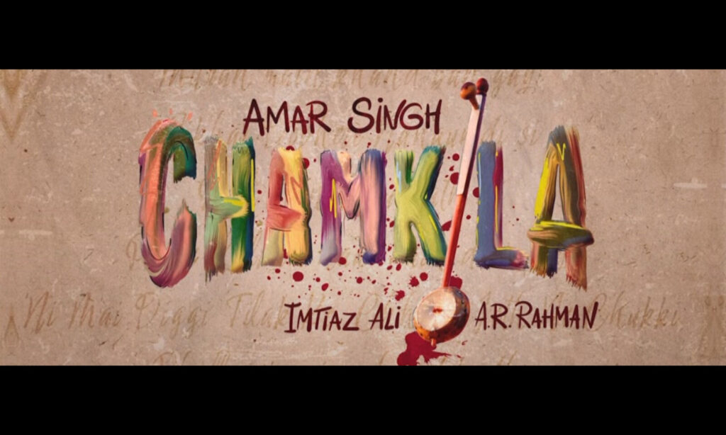 This the Netflix movie named chamkila.